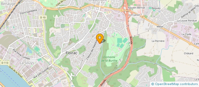 localisation de l'entreprise GOLDWINDOORF à FLOIRAC