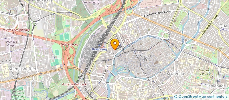 localisation de l'entreprise GOLDWING GROUP à STRASBOURG