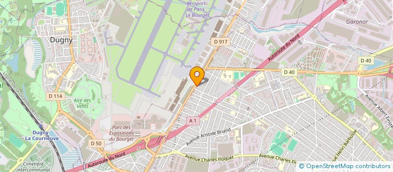 localisation de l'entreprise GOLEM à LE BLANC-MESNIL