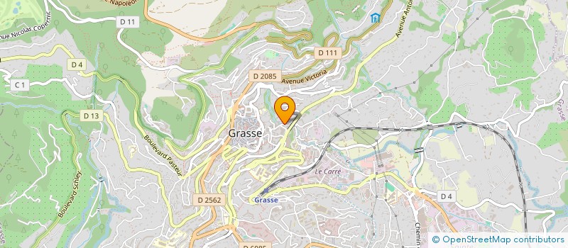 localisation de l'entreprise GOLEM AUDIO à GRASSE