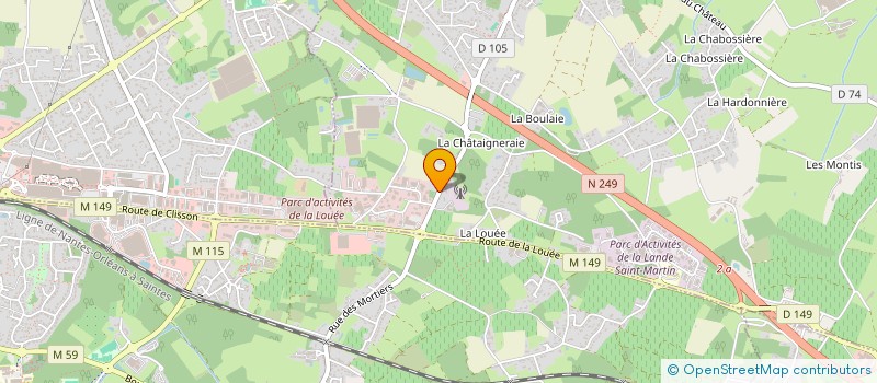 localisation de l'entreprise GOLENA  HAUTE-GOULAINE