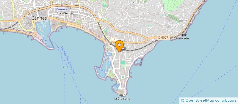 localisation de l'entreprise GOLENKOV ENTERPRISE  CANNES