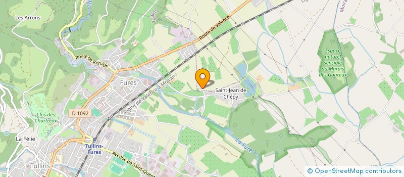 localisation de l'entreprise GOLEON  SAINT-MARTIN-D'HERES