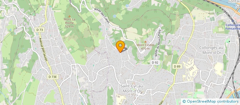 localisation de l'entreprise GOLESTAN  SAINT-CYR-AU-MONT-D'OR