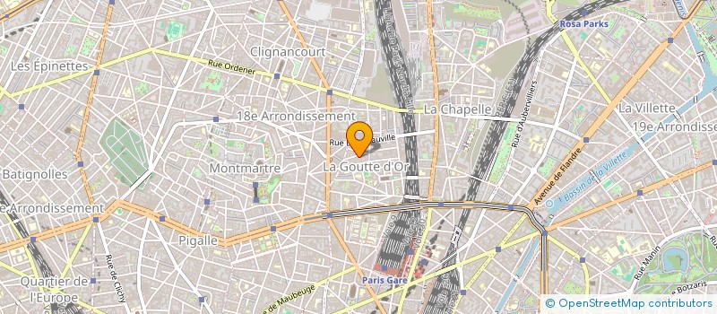 localisation de l'entreprise GOLF  PARIS