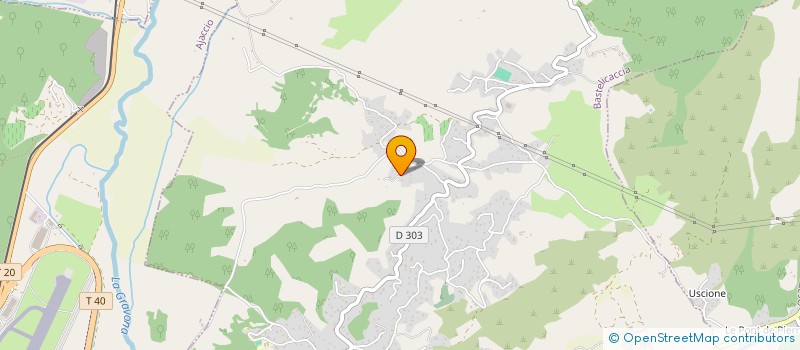 localisation de l'entreprise GOLF 7 ACADEMY  BASTELICACCIA