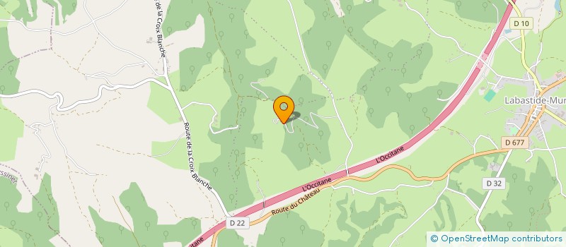 localisation de l'entreprise GOLF CLUB DE BOURRAT  COEUR DE CAUSSE