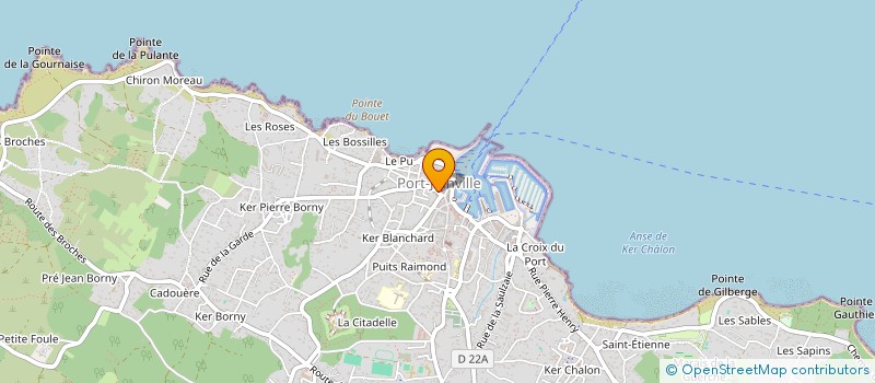 localisation de l'entreprise GOLF CLUB DE L'ILE D'YEU  L'ILE-D'YEU