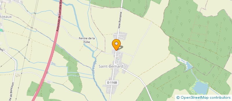 localisation de l'entreprise GOLF & CO  SAINT-BERNARD