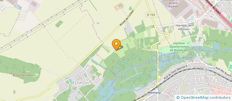 localisation de l'entreprise GOLF DE MONTBLIN  LISSES