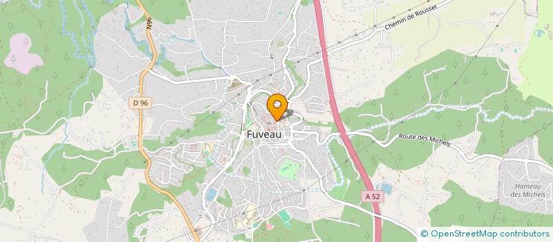 localisation de l'entreprise GOLF DES MARQUES à FUVEAU