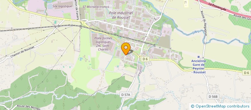 localisation de l'entreprise GOLF DES MARQUES. COM à FUVEAU