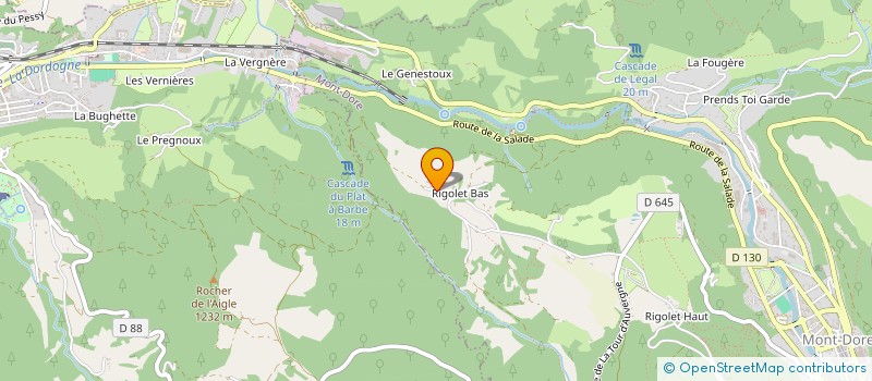 localisation de l'entreprise GOLF DU MONT DORE SGB  MONT-DORE