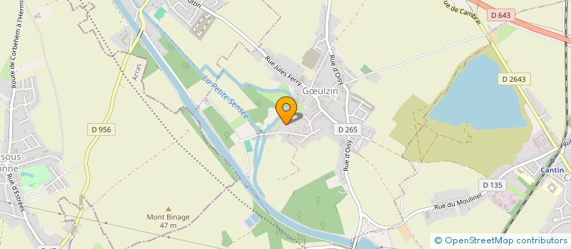 localisation de l'entreprise GOLF EDUCATIF DU MARAIS GOEULZIN  GULZIN