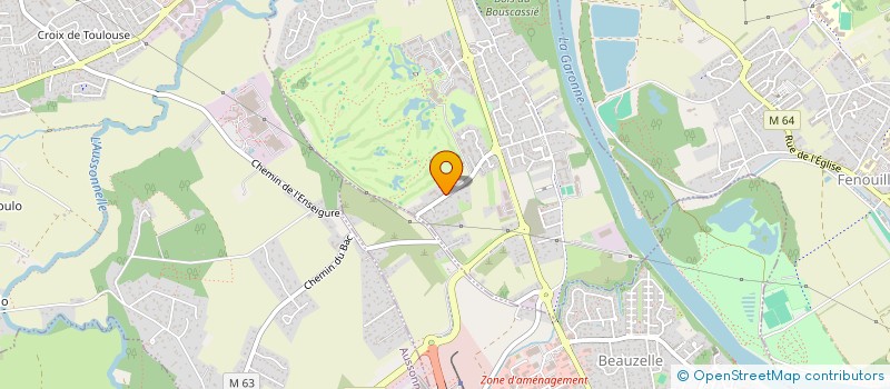 localisation de l'entreprise GOLF ET ADOPTION à SEILH