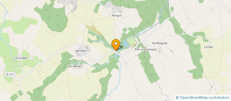 localisation de l'entreprise GOLF MOBIL à PLOUNEOUR-MENEZ