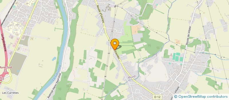 localisation de l'entreprise GOLF MURETAIN (G.M)  MURET
