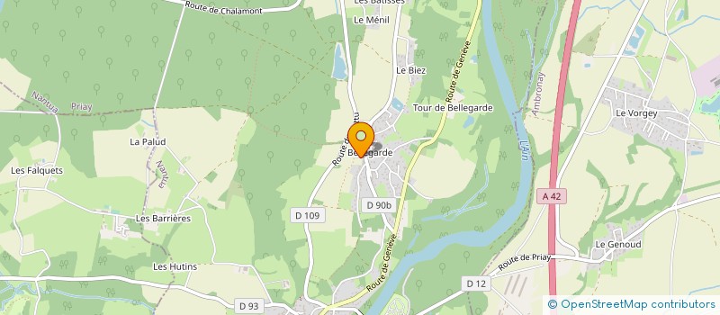 localisation de l'entreprise GOLF OPTIMIZER à PRIAY