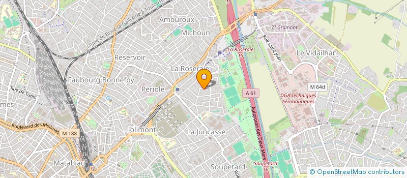 localisation de l'entreprise GOLF PRATIC à TOULOUSE