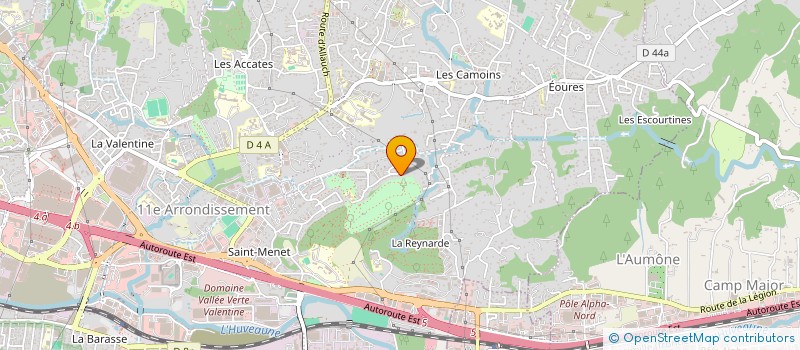 localisation de l'entreprise GOLF PRENIUM ASSOCIATION  MARSEILLE