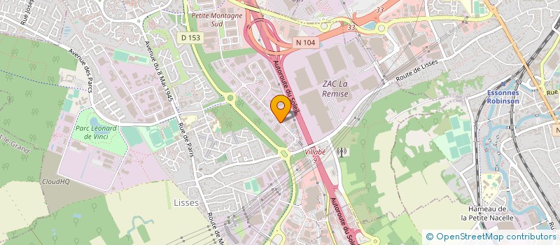 localisation de l'entreprise GOLF PRO SYSTEM GPS à LISSES