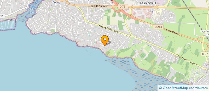 localisation de l'entreprise GOLF SERVICES ORGANISATION  PORNIC