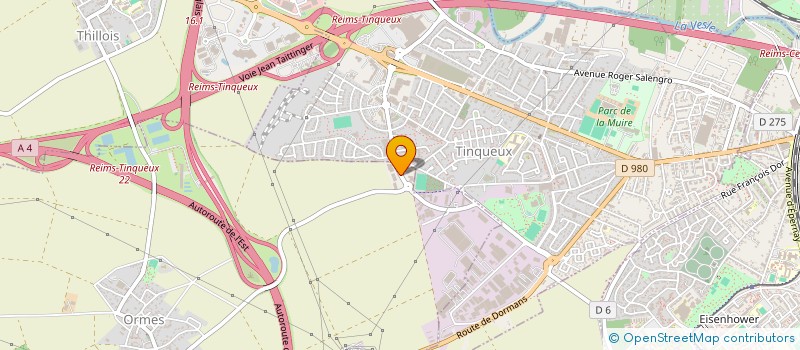 localisation de l'entreprise GOLF SPIRIT  ORMES