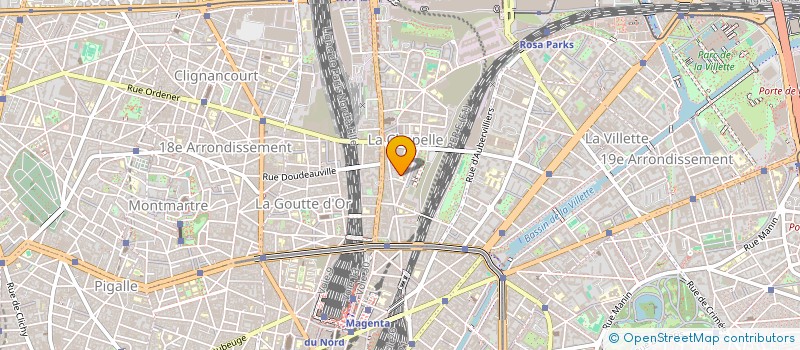 localisation de l'entreprise GOLF & VOUS  S.A.R.L.  PARIS