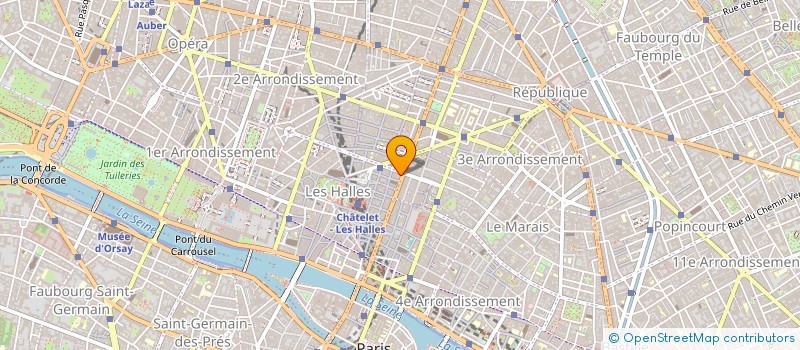 localisation de l'entreprise GOLFE CENTRALE D ACHATS à PARIS