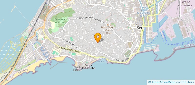 localisation de l'entreprise GOLFE D'AZUR  SETE