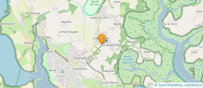 localisation de l'entreprise GOLFE DU MORBIHAN EN TRANSITION à SENE