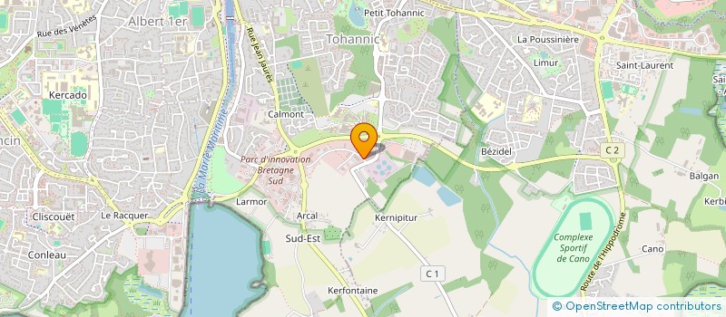 localisation de l'entreprise GOLFE PATRIMOINE à VANNES