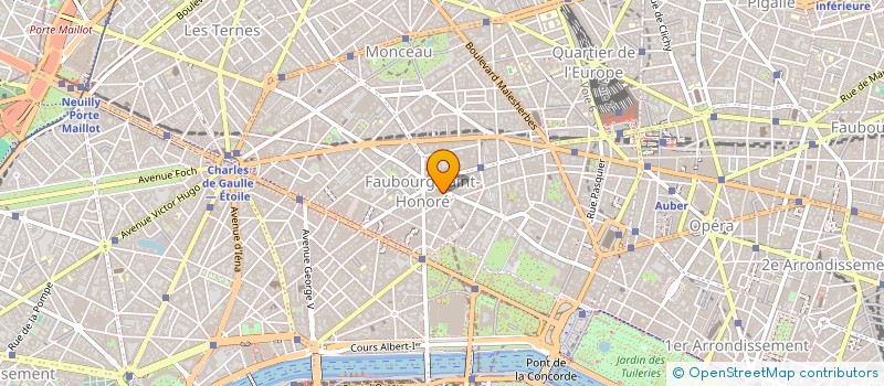 localisation de l'entreprise GOLFISSIMES  NANTERRE