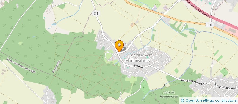 localisation de l'entreprise GOLFIX SARL à ORGEVAL