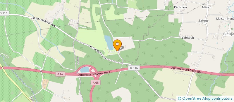 localisation de l'entreprise GOLFTEC à SAINT-PARDON-DE-CONQUES
