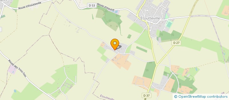 localisation de l'entreprise GOLGOTEC à ETOUTTEVILLE