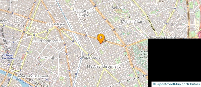 localisation de l'entreprise GOLIARD BRICE  PARIS