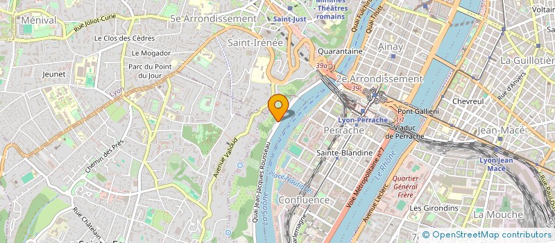 localisation de l'entreprise GOLIARDS PRESSE à LA MULATIERE