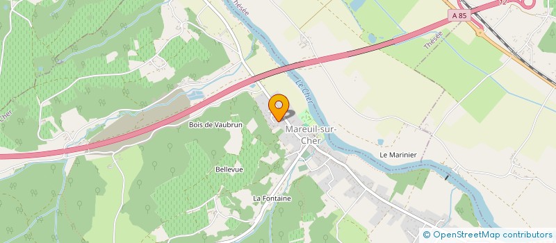 localisation de l'entreprise GOLIATH  MAREUIL-SUR-CHER