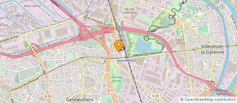 localisation de l'entreprise GOLIATH FRANCE à GENNEVILLIERS