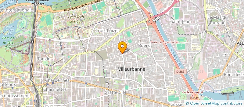 localisation de l'entreprise GOLIATH MULTISERVICES  VILLEURBANNE