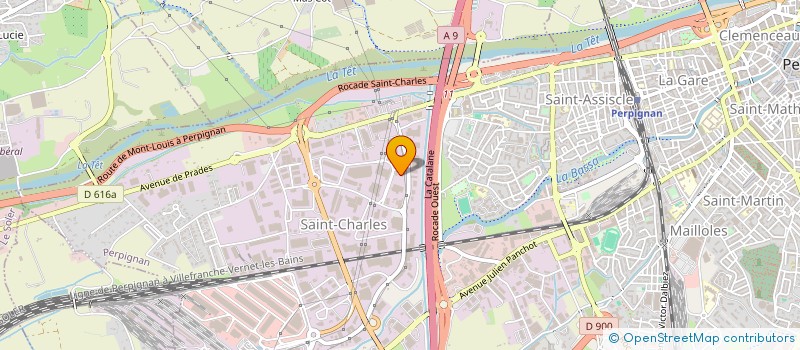 localisation de l'entreprise GOLIATH66  PERPIGNAN