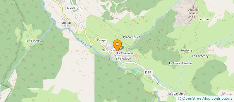 localisation de l'entreprise GOLIATHTECH ALPES - RENOV' HABITAT  AIME-LA-PLAGNE