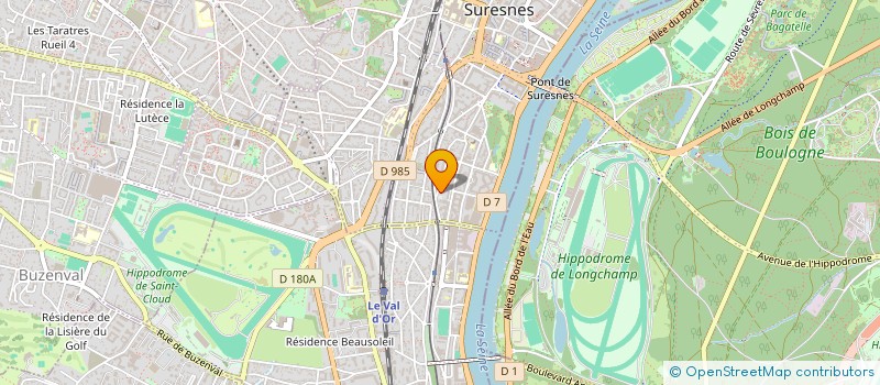 localisation de l'entreprise GOLINGO EDTECH à SURESNES