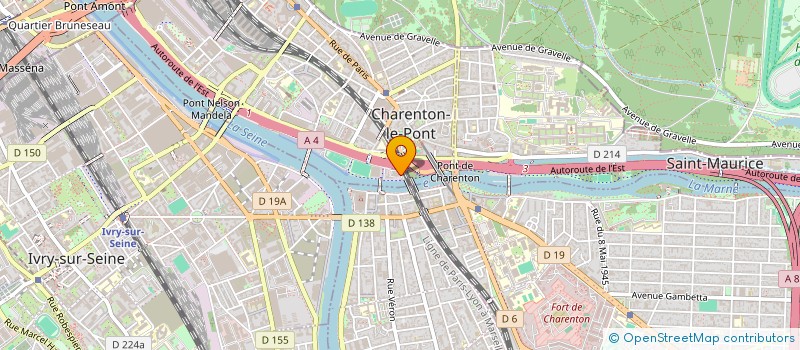 localisation de l'entreprise GOLITIN JOCELYN ET NEUVILLE THIERRY  CHARENTON-LE-PONT