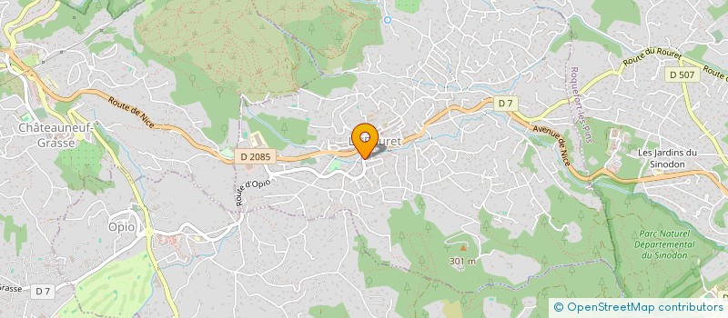 localisation de l'entreprise GOLLE FRERES à LE ROURET
