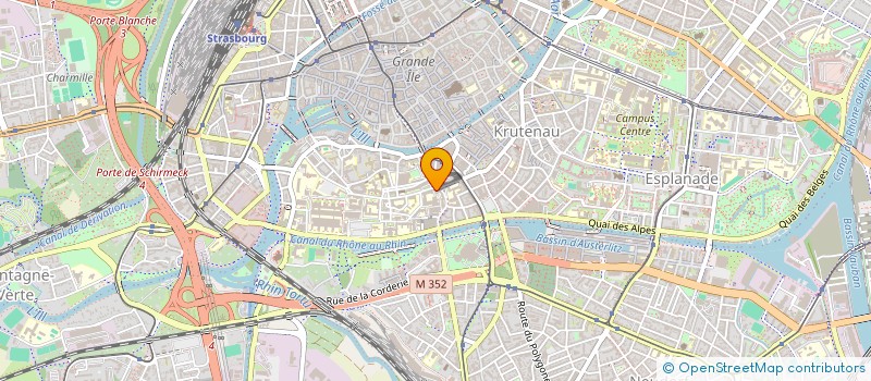 localisation de l'entreprise GOLLENFELD à STRASBOURG