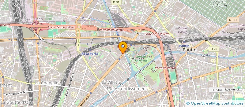 localisation de l'entreprise GOLLINO ET LE DOEUFF à PARIS
