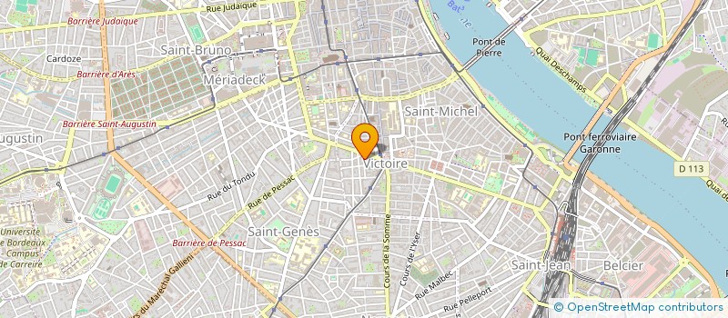 localisation de l'entreprise GOLLUM 33  BORDEAUX