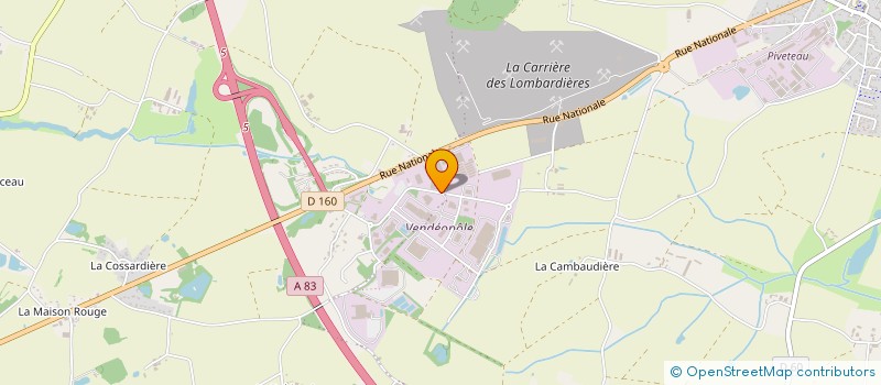 localisation de l'entreprise GOLOC  ESSARTS-EN-BOCAGE